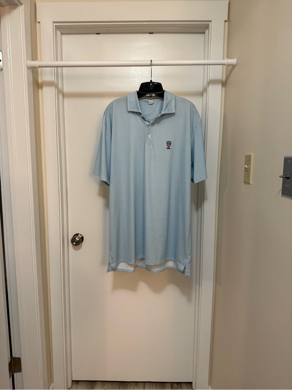 Union League Golf Men’s Polo Shirt with Embroidered Crest